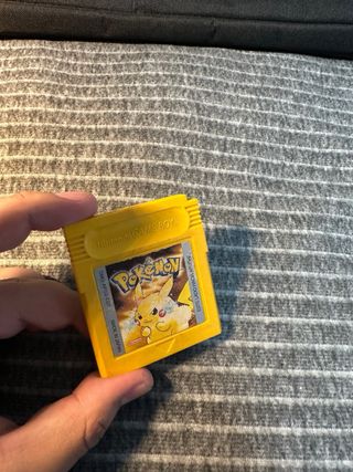 Pokémon Amarillo Game Boy Cartucho Original