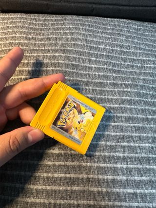 Pokémon Amarillo Game Boy Cartucho Original