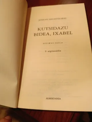 Kutsidazu bidea, Ixabel