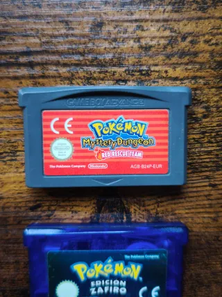 Pokémon Zafiro y Mundo Misterioso GBA Español