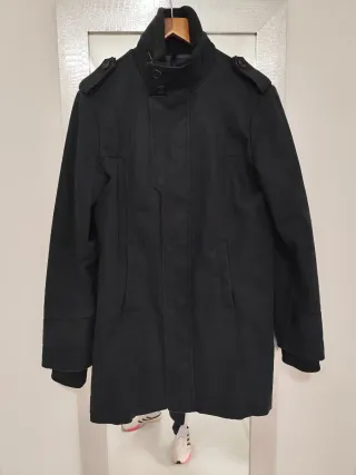 Chaqueta Zara Man 3/4 Talla M Negra