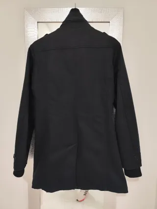 Chaqueta Zara Man 3/4 Talla M Negra