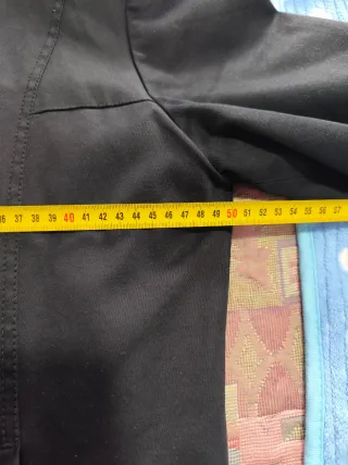 Chaqueta Zara Man 3/4 Talla M Negra