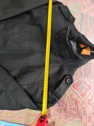 Chaqueta Zara Man 3/4 Talla M Negra