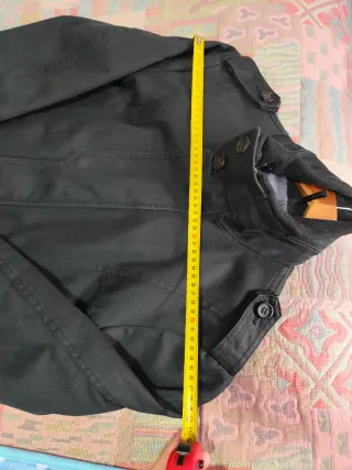 Chaqueta Zara Man 3/4 Talla M Negra