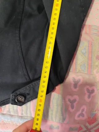 Chaqueta Zara Man 3/4 Talla M Negra