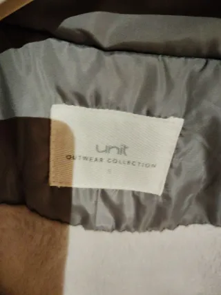 Chaquetón gris talla S