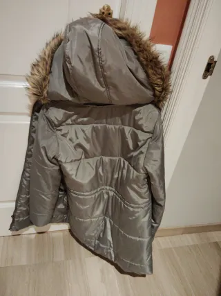 Chaquetón gris talla S