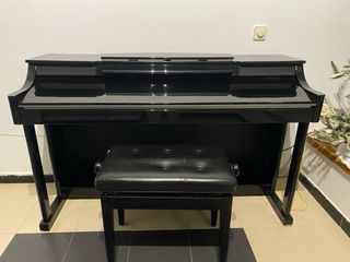 Piano Eléctrico Negro
