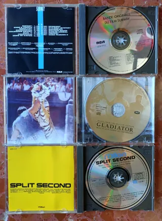 LOTE 15 BANDAS SONORAS. CD