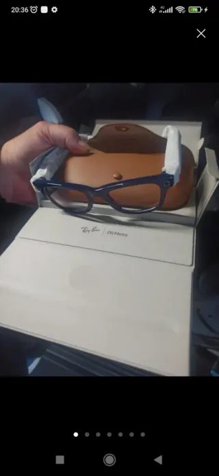 Gafas Ray-Ban Wayfarer Gen 2 Transición Azul