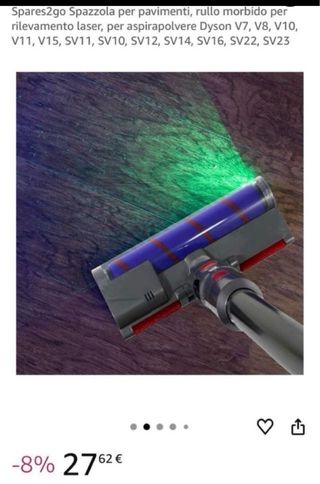 Spazzola Morbida Rullo Laser Dyson V7-SV23