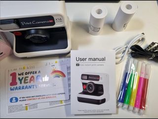 Cámara Fotos Instantánea Print Camera X16 Zoom