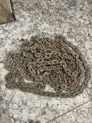 Cadena galvanizada 10mm para barco