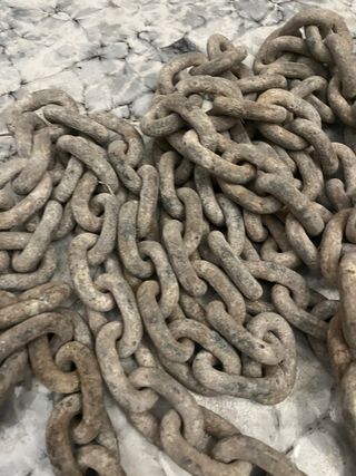 Cadena galvanizada 10mm para barco