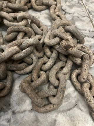 Cadena galvanizada 10mm para barco