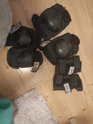 Protecciones Oxelo para patinaje