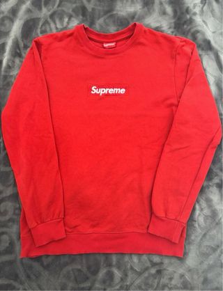 Sudadera Supreme Roja talla M