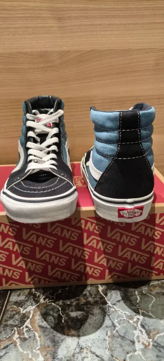 Vans SK8-HI Zapatillas Altas Negras y Azules