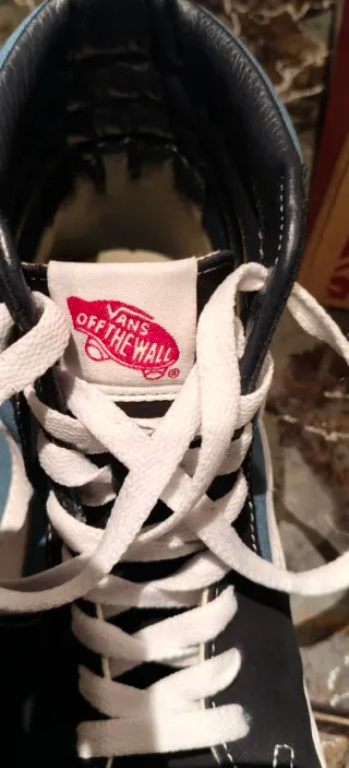 Vans SK8-HI Zapatillas Altas Negras y Azules