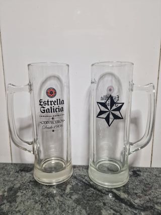 Confezione da 7 Bicchieri di Birra Estrella Galicia