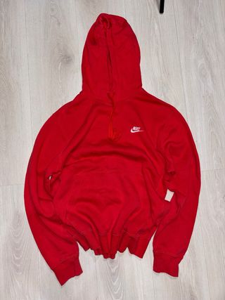 Sudadera Nike Roja con Capucha