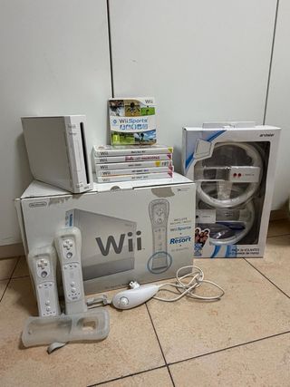 Consola Nintendo Wii + Juegos y Accesorios