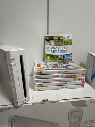 Consola Nintendo Wii + Juegos y Accesorios