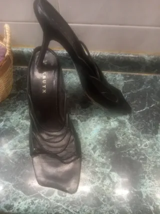 Sandalias Farrutx Negras Mujer