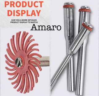 10 Discos/Almofadas/Rodas Abrasivas para Dremel(7