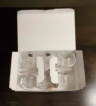 Bicchieri cristallo RCR Whisky Set 6 pezzi