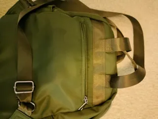 Mochila verde militar