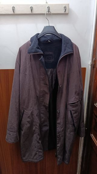 Abrigo mujer talla 48/50 marrón
