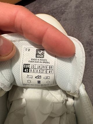 Zapatillas Veja Campo Blancas y Verdes Nuevas