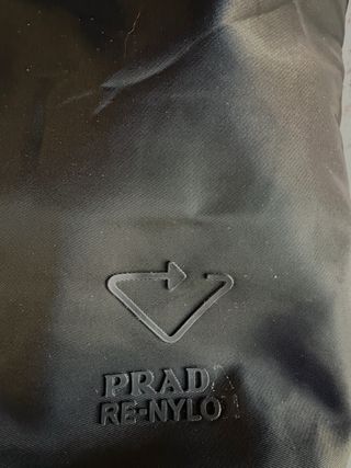 Borsa Prada nera in nylon