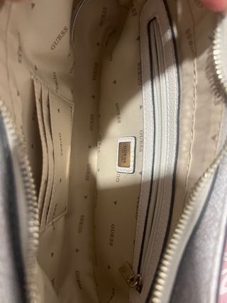 Bolso Guess Beige Monogram