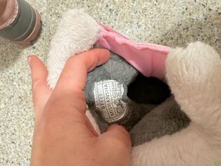 Botas de nieve rosas para niña talla 28