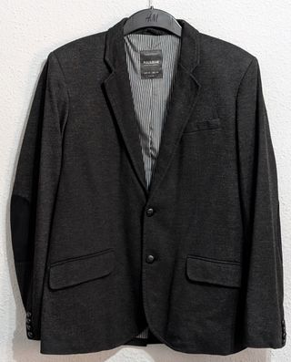 Chaqueta americana Pull and Bear gris