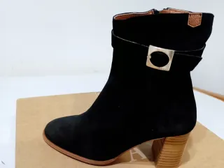 Botines Popa Negros Mujer