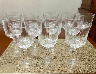 12 Bicchieri Cristal d’Arques-Durand