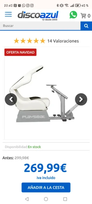 Volante Logitech G29 con Playseat Evolution