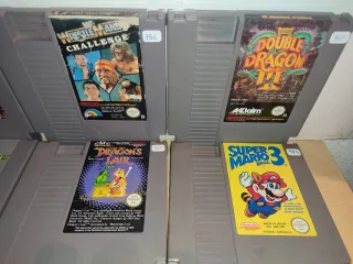 Nes Nintendo Castlevania Robocop Super Mario Zelda