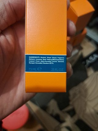 Set 5 colonias Eau d'orange verte y 15 bolsas Herm