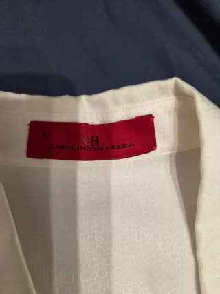 Camisa Carolina Herrera Blanca
