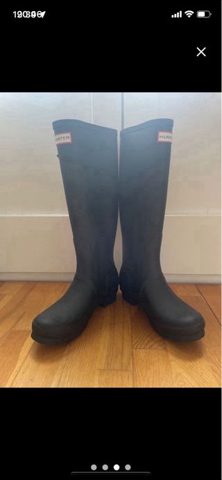 Botas de agua Hunter negras