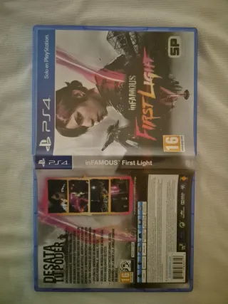 Colección inFAMOUS First Light y Second Son ps4