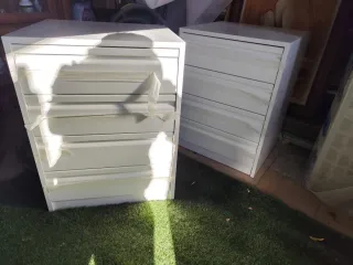 Cajonera Zapatero Blanca Y cajonera normal