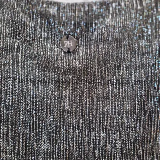 Vestido largo plateado Pedro del Hierro Talla L