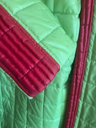 Chaqueta Porsche Vintage Verde y Roja
