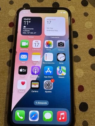 iPhone Xs - Salud de la batería al 76% y fundas